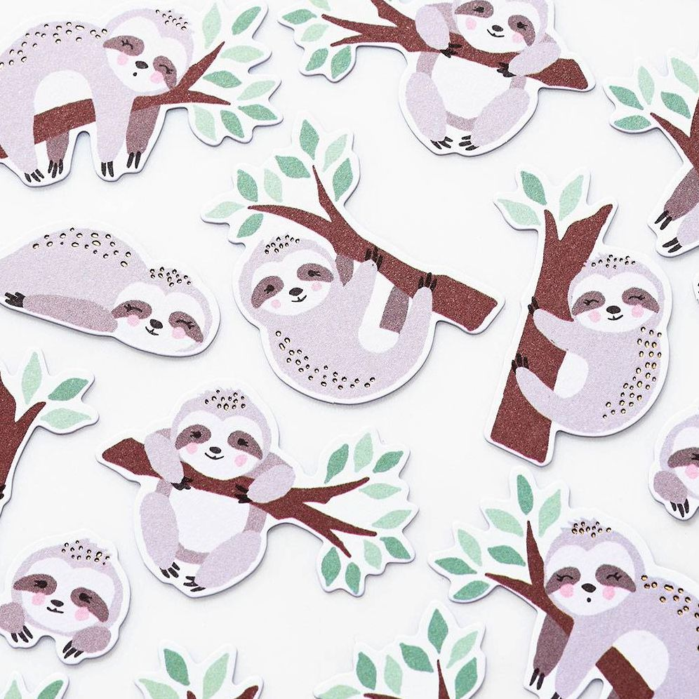 Sloth Stickers