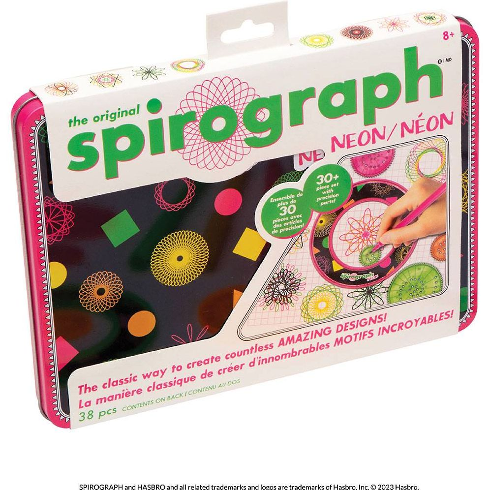 Spirograph Neon Tin Set