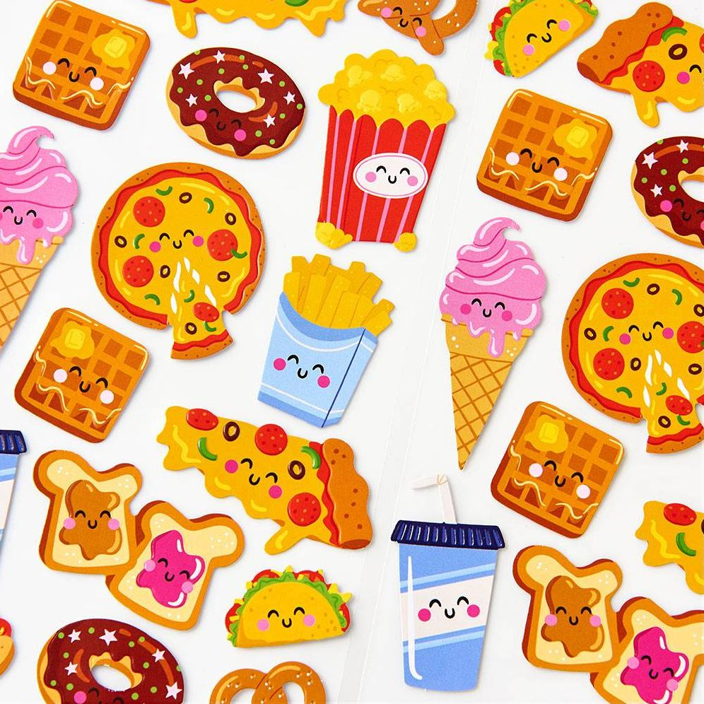 Fun Food Stickers