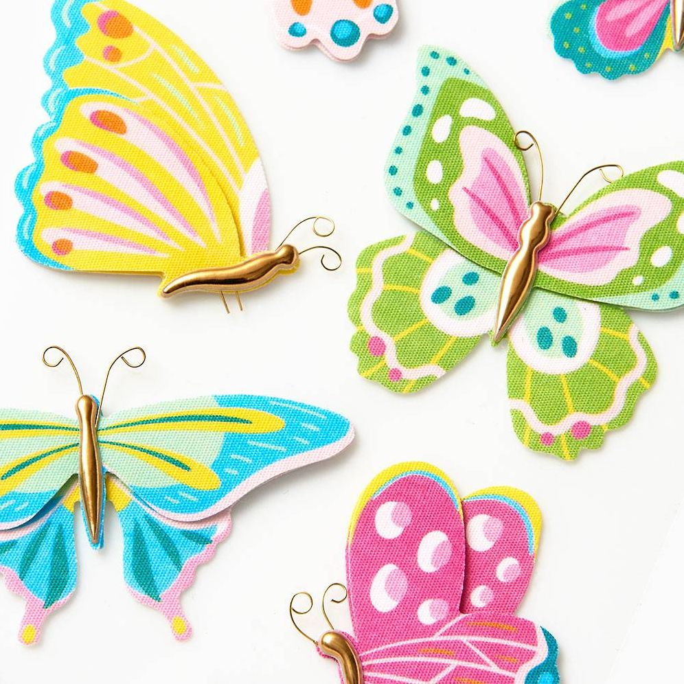 Pastel Butterfly Stickers