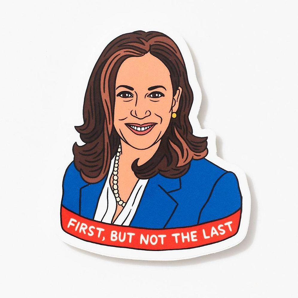 Kamala Not The Last Vinyl Sticker