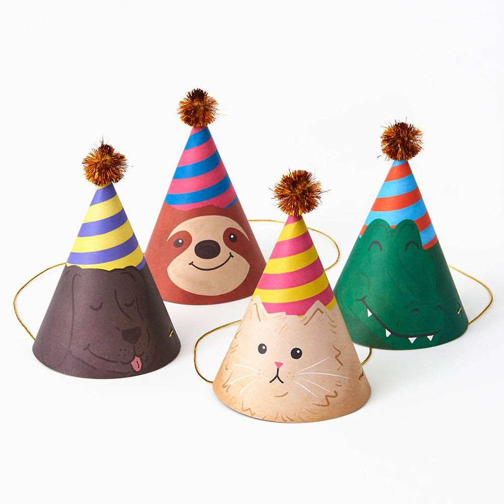 Balloon Party Animal Party Hats