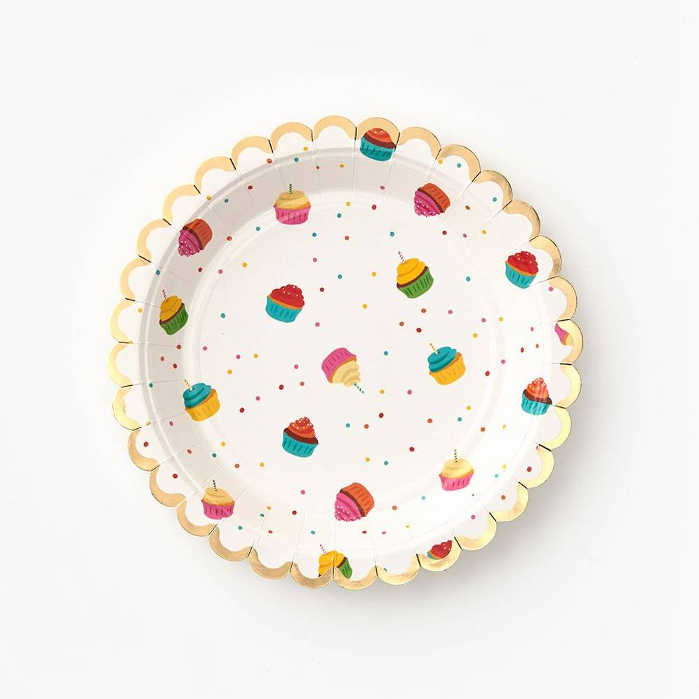 Sprinkle Cupcake Small Plate