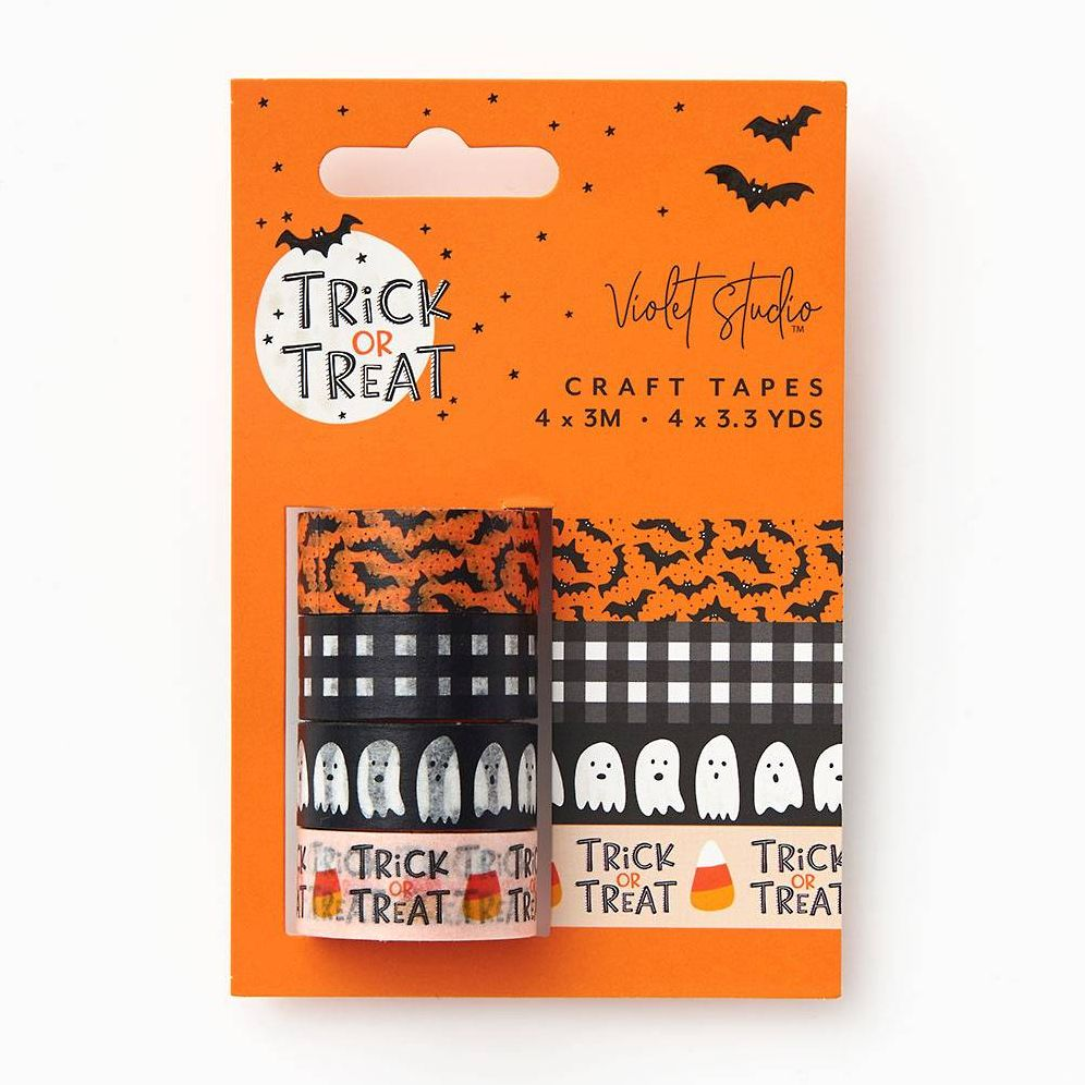 Trick or Treat Washi Tape S/4