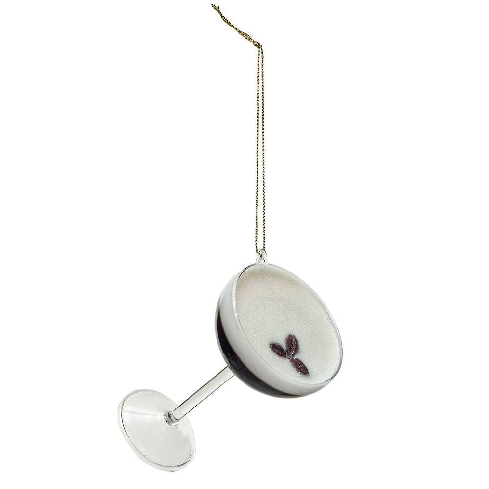 Espresso Martini Glass Ornament