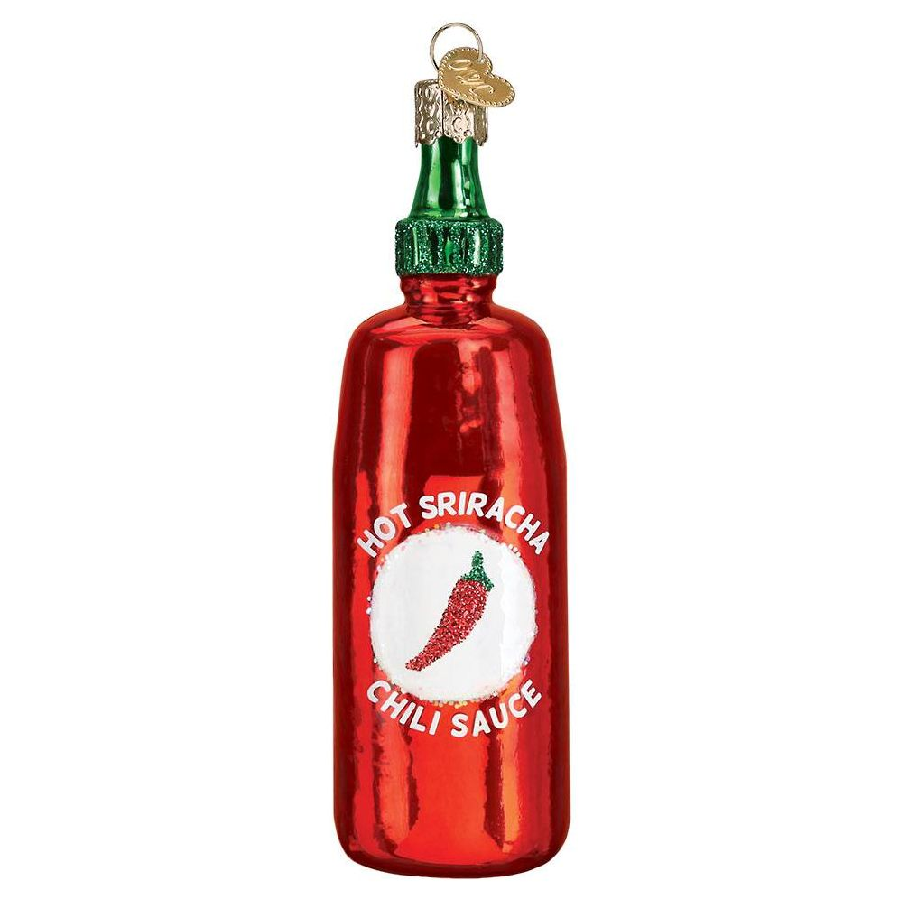 Hot Sriracha Sauce ornament