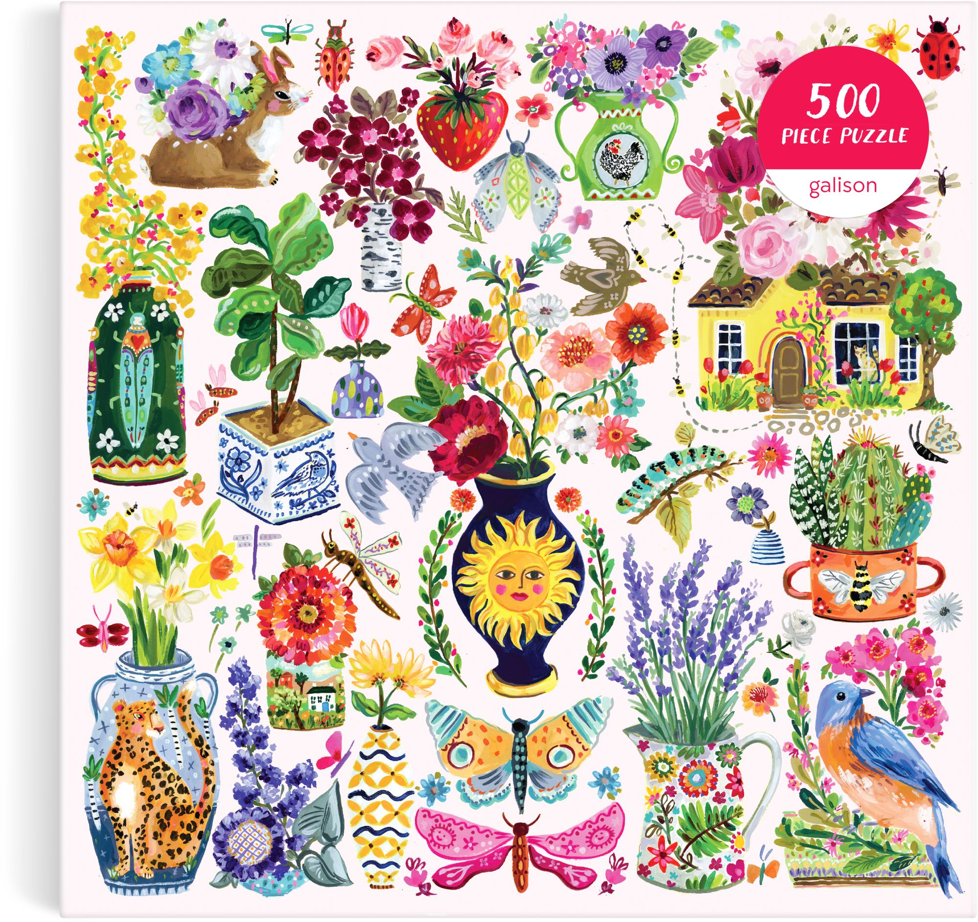 Buzzy Bouquets 500 Piece Puzzle