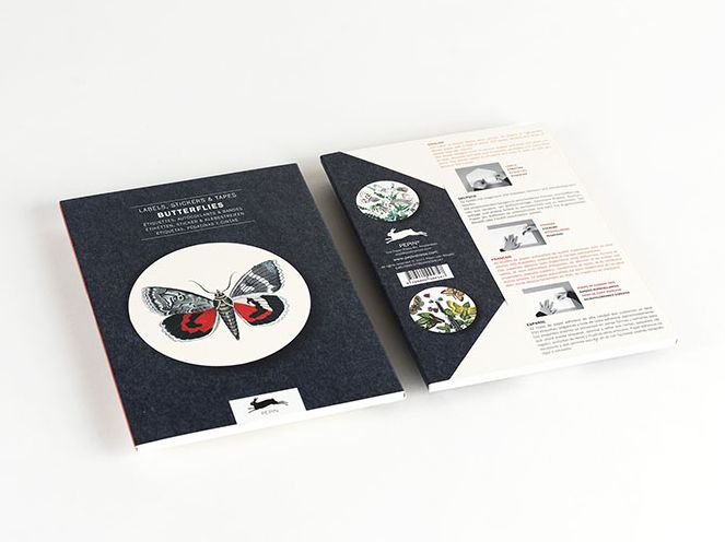 Butterflies - Label & Sticker Book