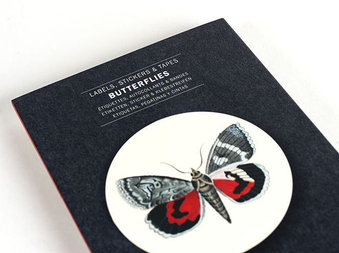 Butterflies - Label & Sticker Book