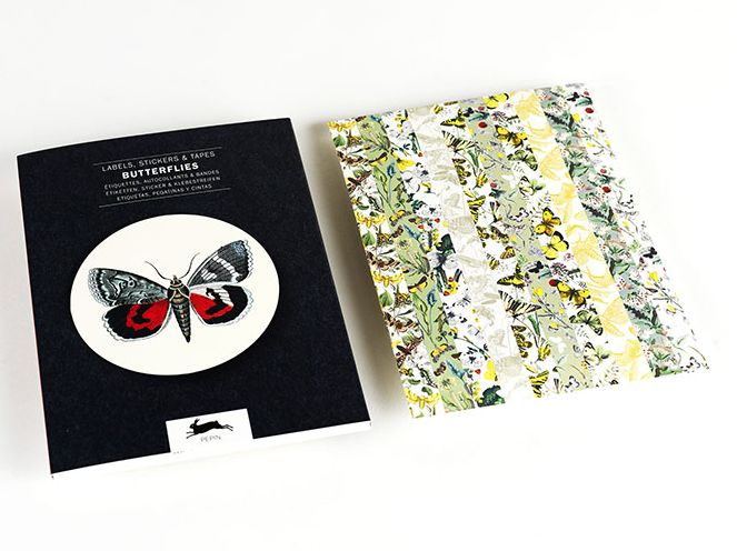 Butterflies - Label & Sticker Book