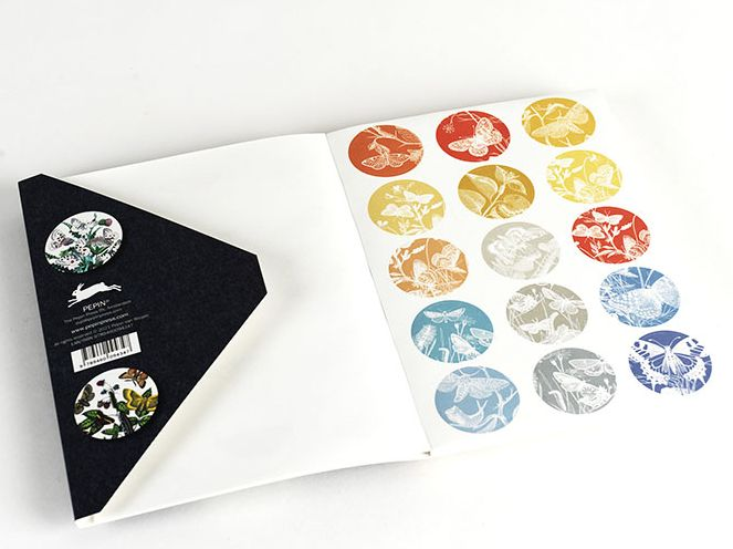 Butterflies - Label & Sticker Book