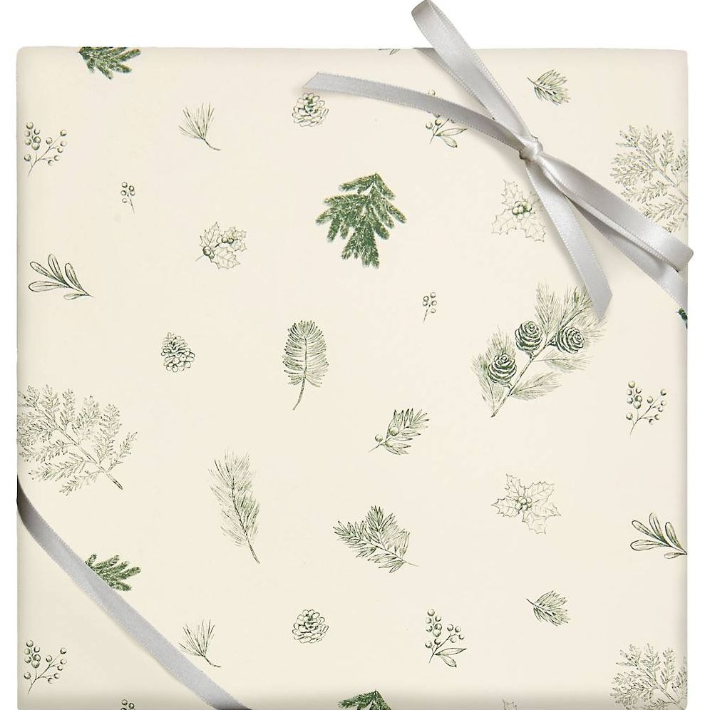 Delicate Greenery Continuous Roll Wrap 10'