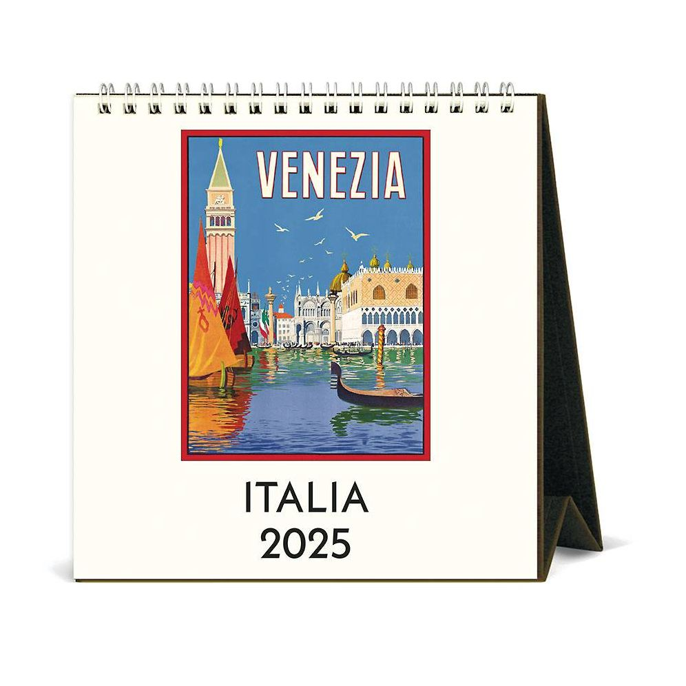 2025 Italia Desk Calendar