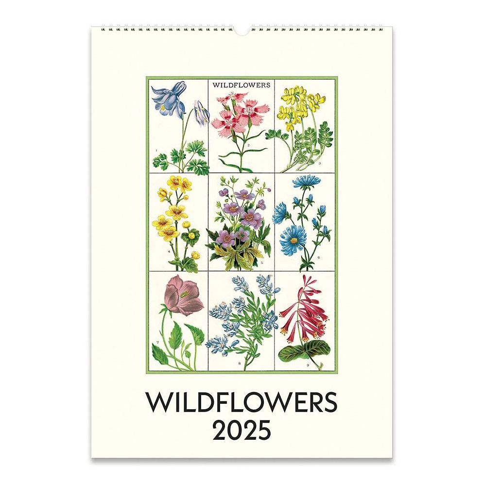 2025 Wildflowers Wall Calendar