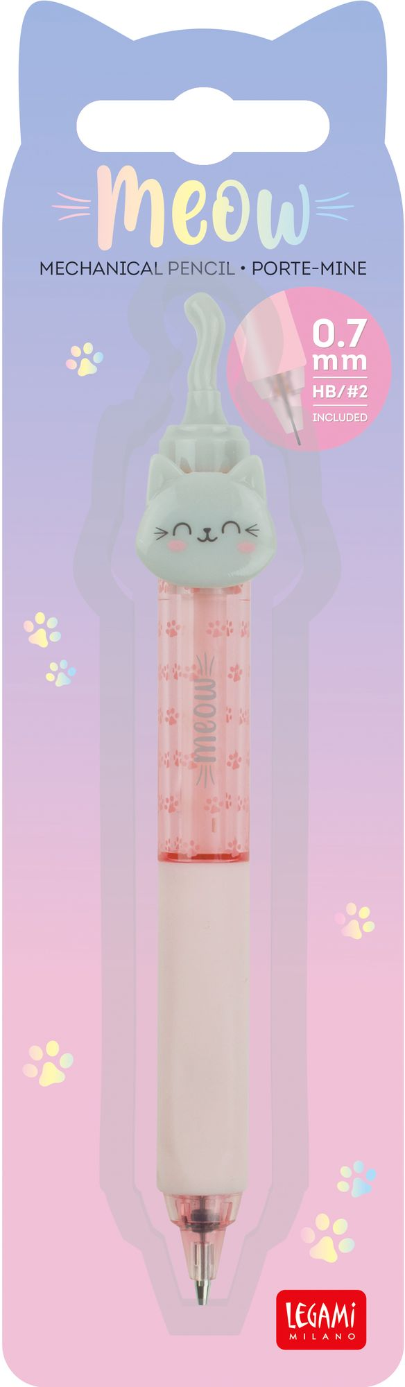 Legami Mechanical Pencil - Meow - Kitty