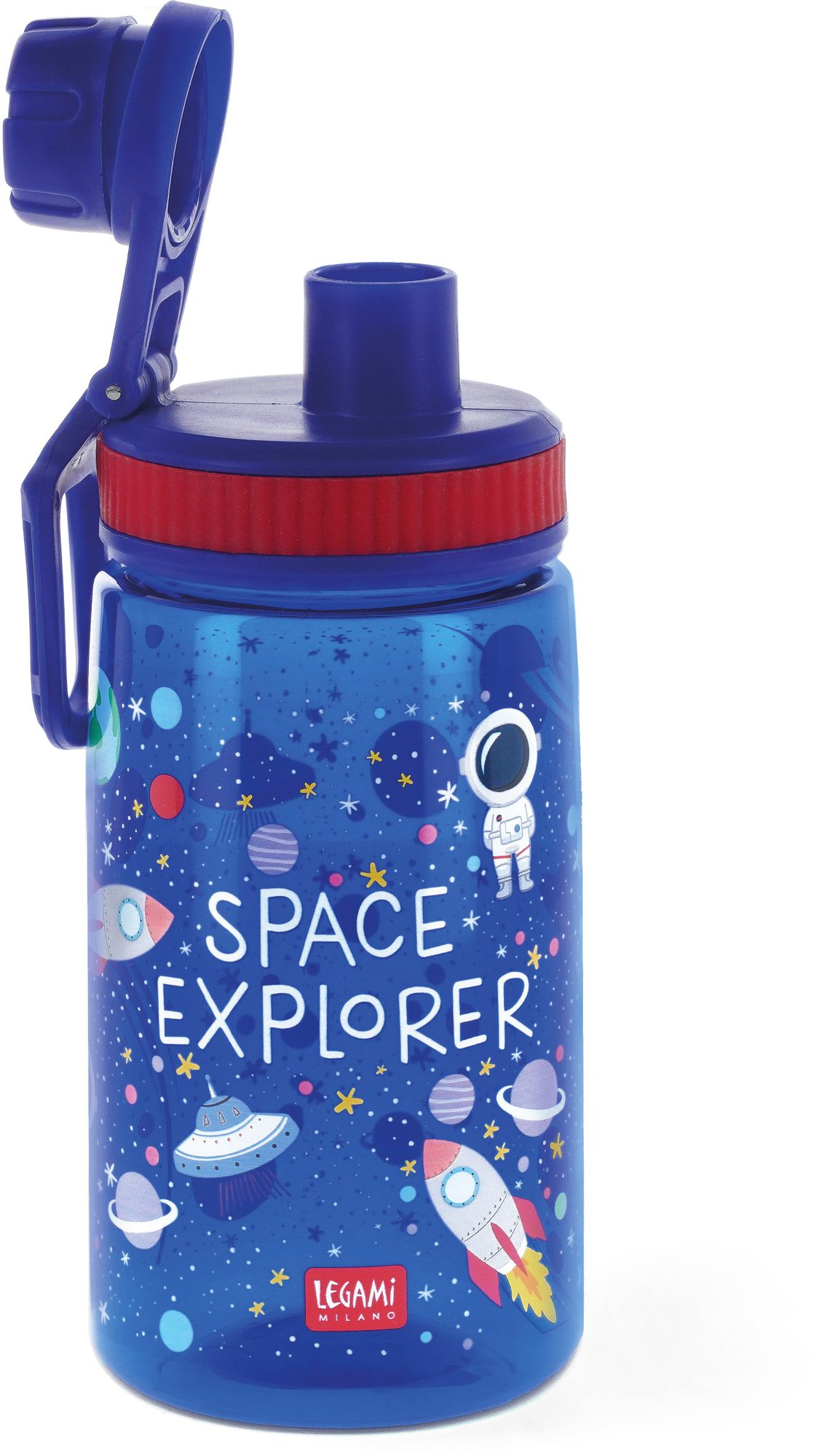 Legami Kids Bottle - Let's Drink! - Space