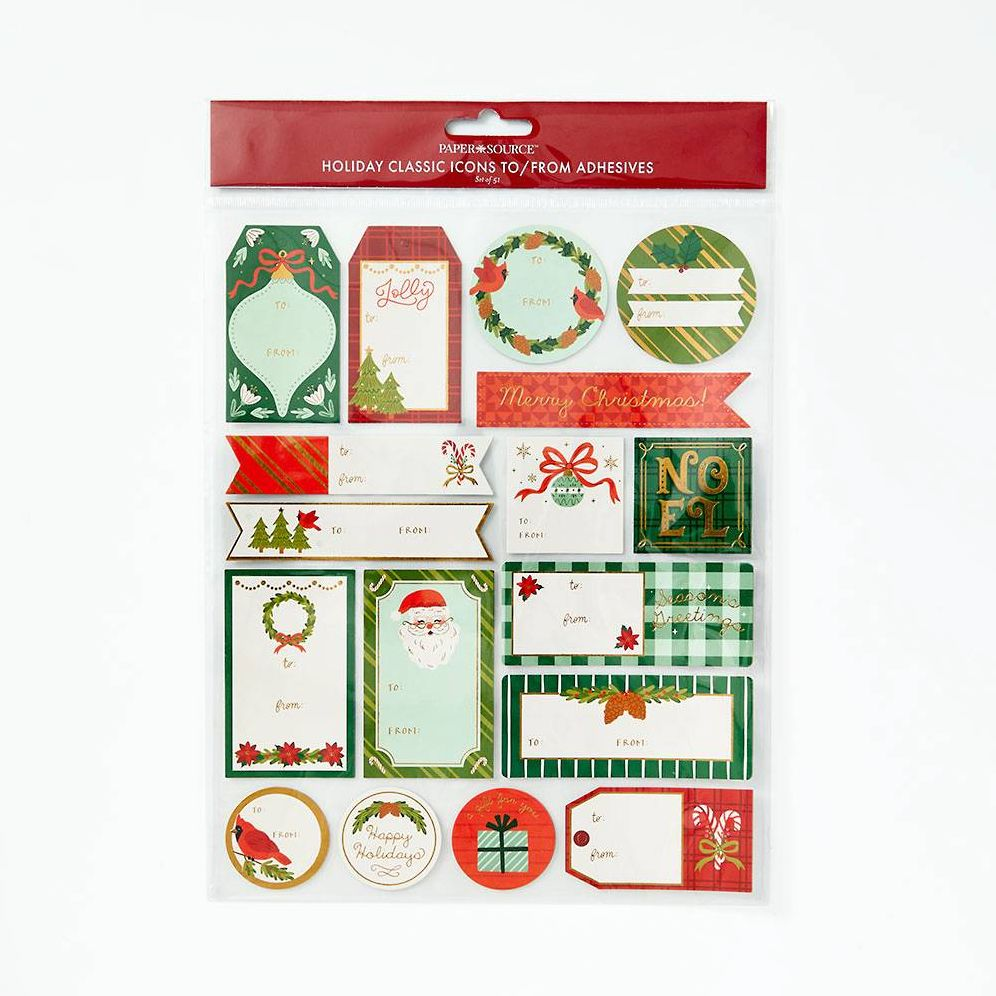 Holiday Classic Icons Adhesive Tags