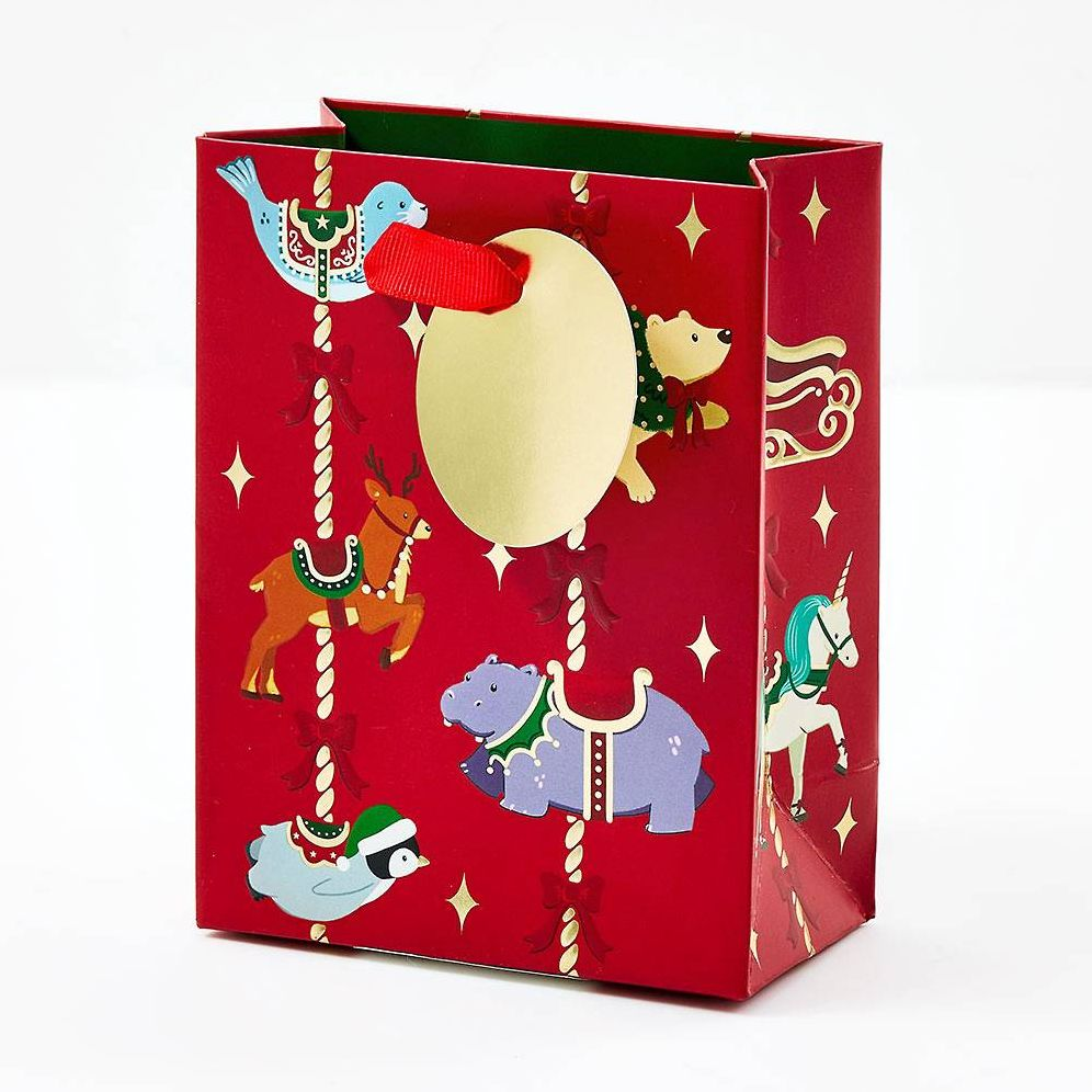 SM Holiday Carousel Gift Bag