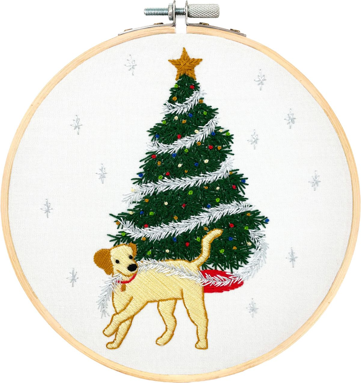 Bad Dog Embroidery Kit