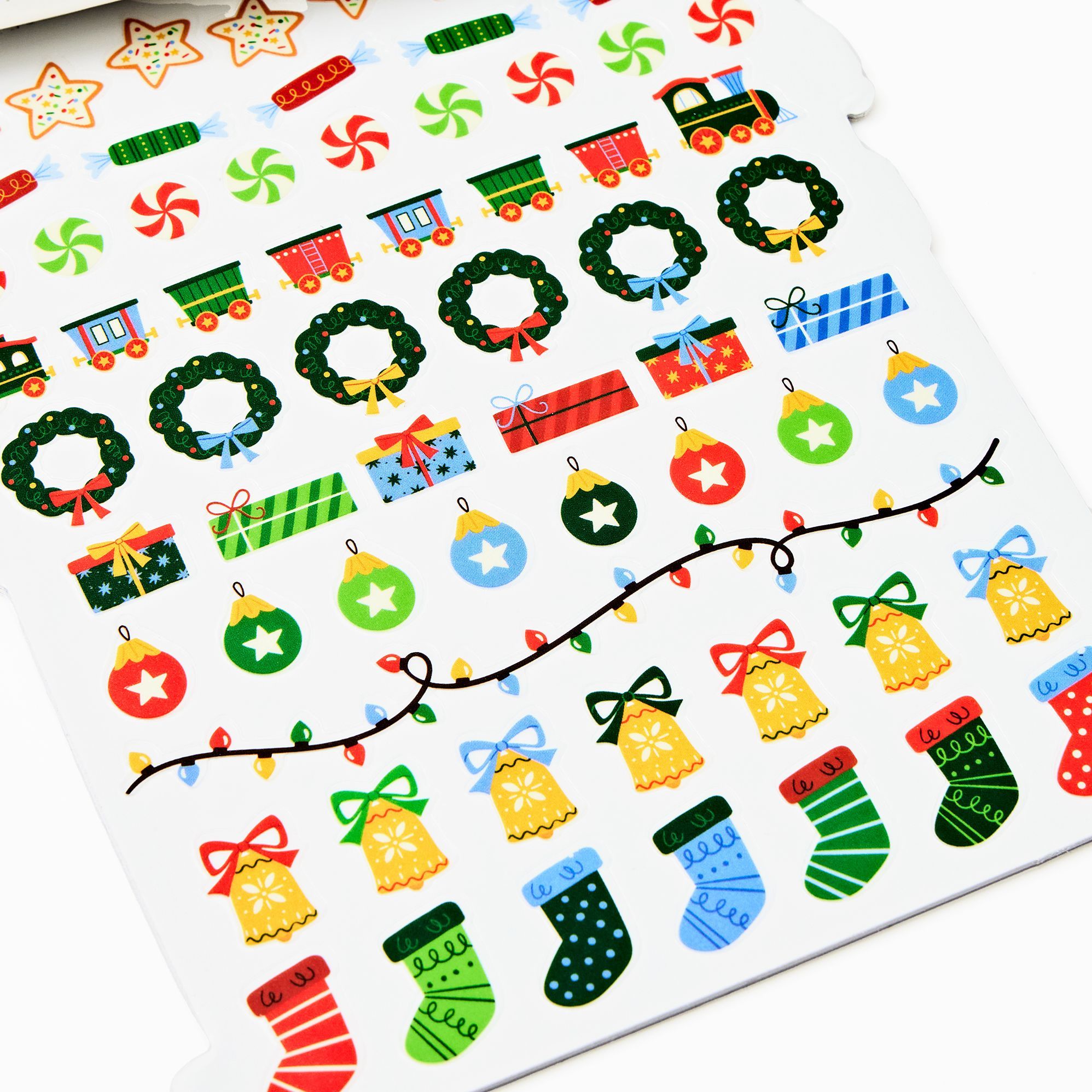 Santa's Workshop Sticker Book