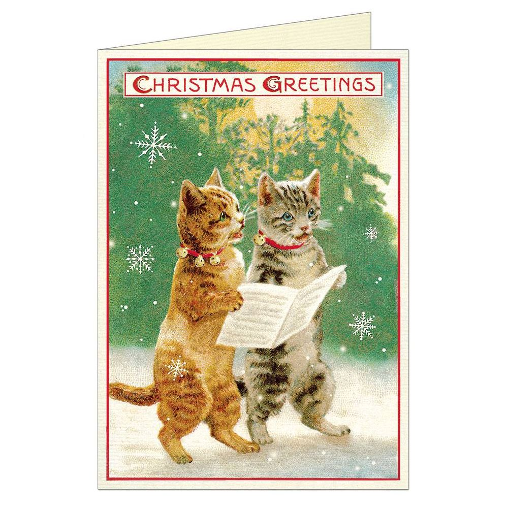 Cats Holiday Boxed Notes