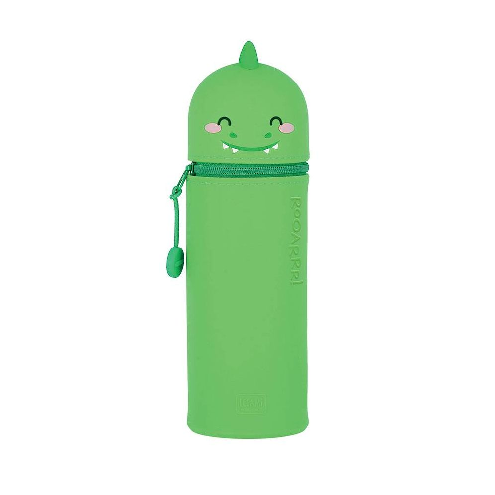 Legami 2-In-1 Silicone Pencil Case - Kawaii - Dino