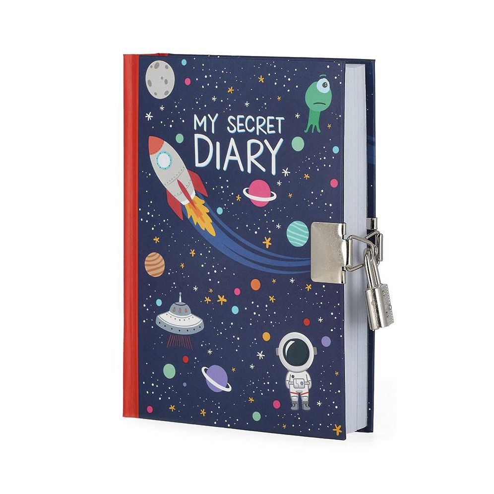 Legami Secret Diary With Padlock - My Secret Diary - Space