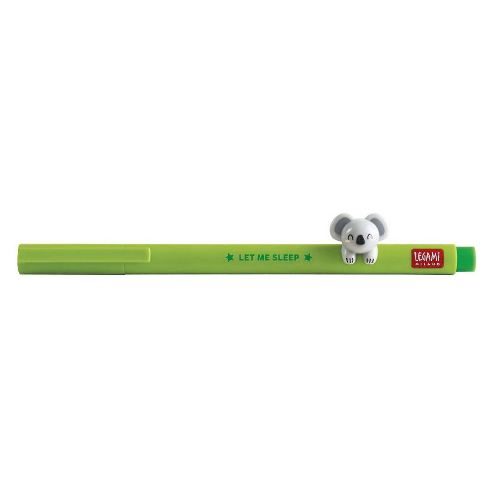 Legami Gel Pen With Animal Decoration - Lovely Friends - Koala