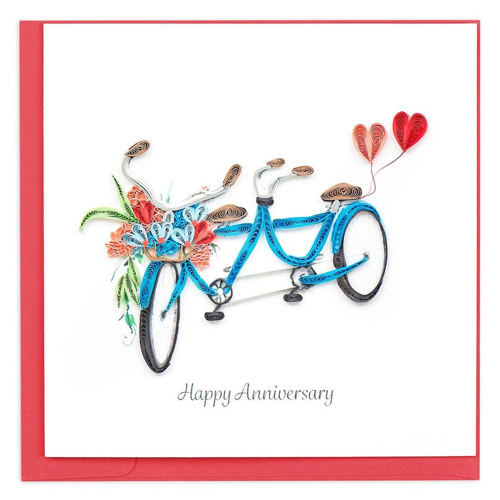 ANNIV Quilling Tandem Bicycle