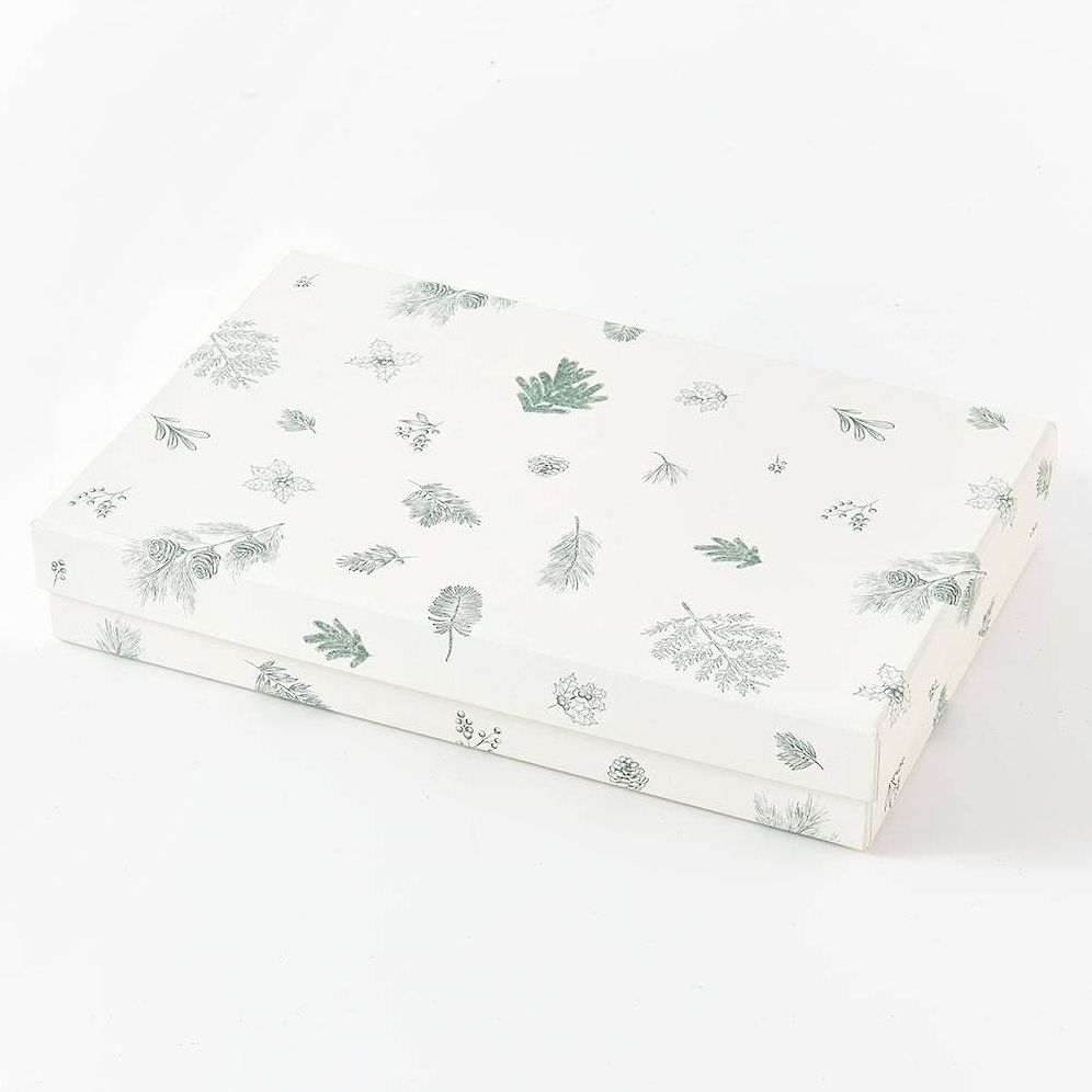 SM SHIRT Delicate Greenery Gift Box 11.5x7.5x2