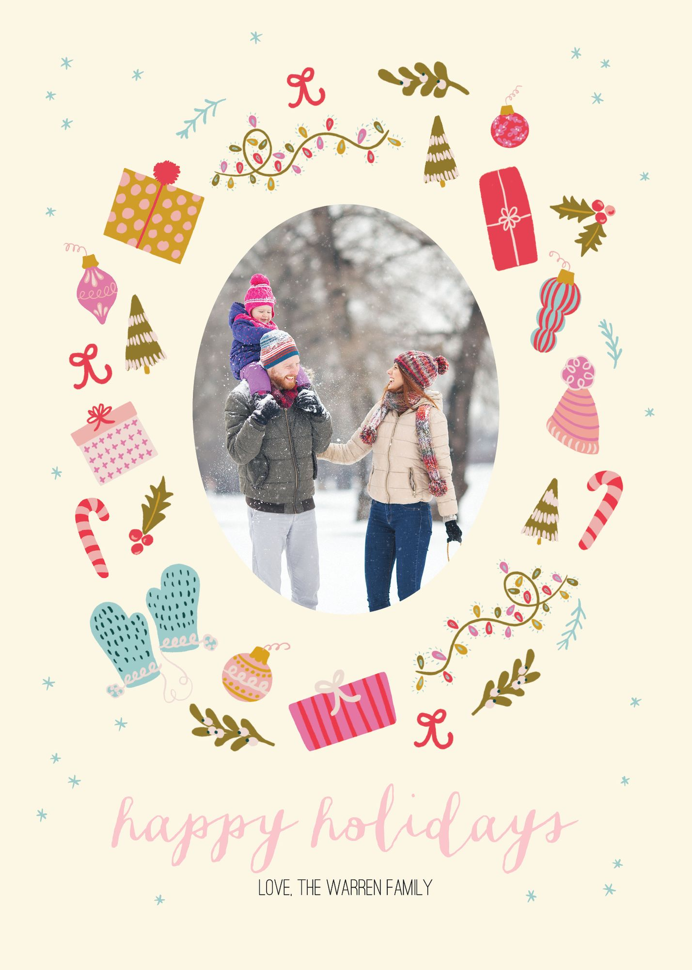 Christmas Delights Holiday Photo Card