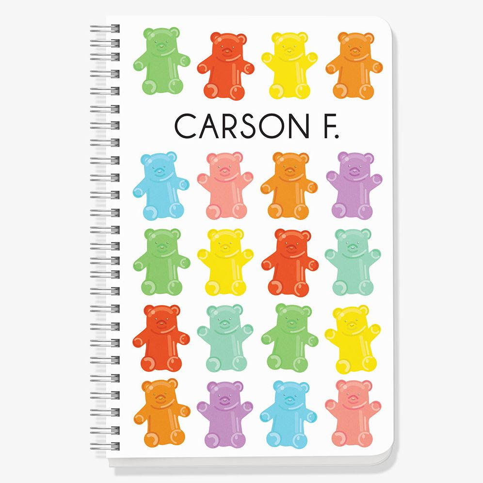 Gummy Bear Custom Journal