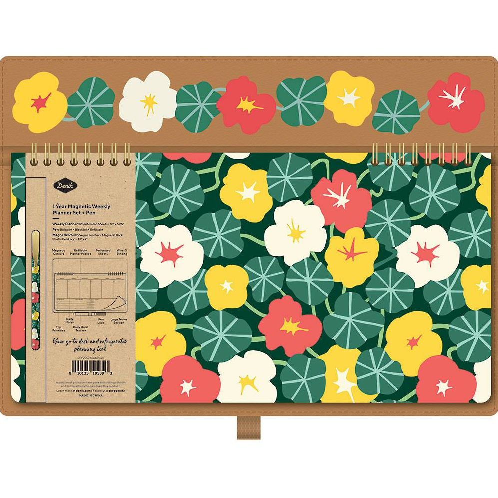 Nasturtium Magnetic Desk Pad