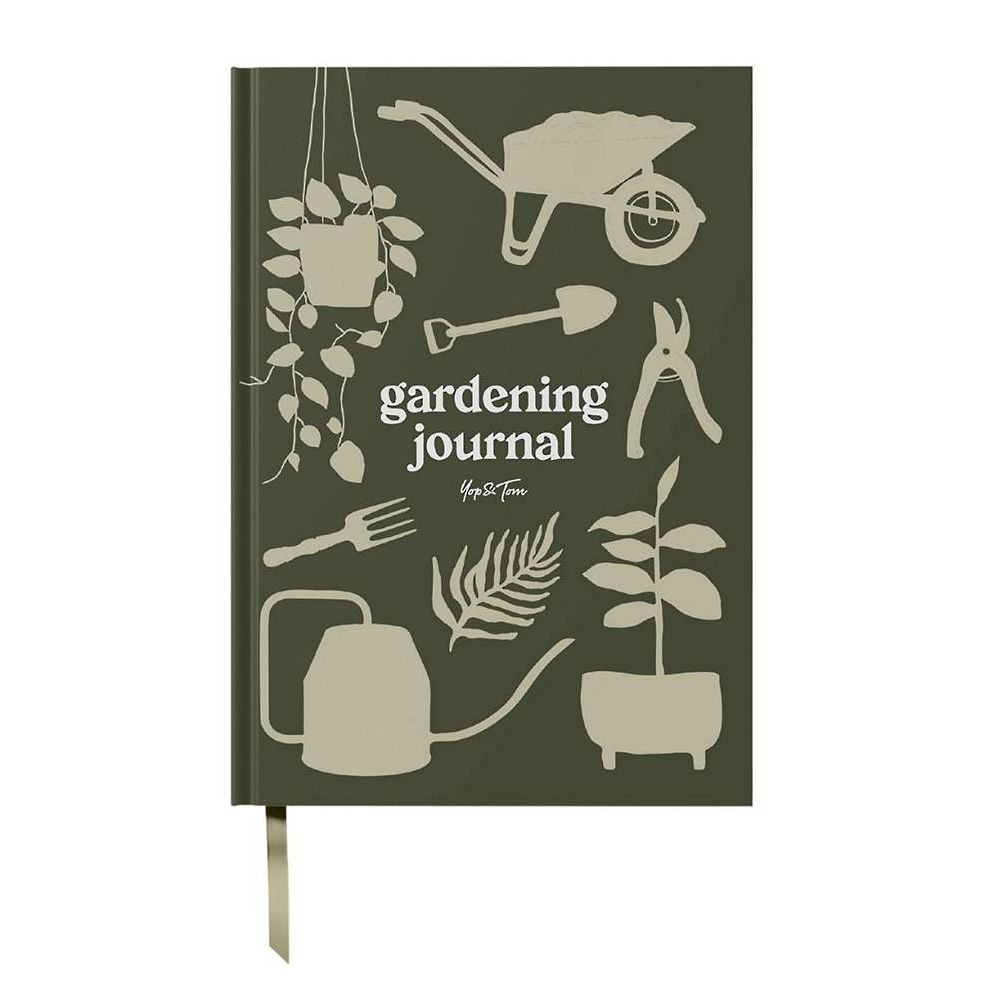 Gardening Journal A5 - Olive Green