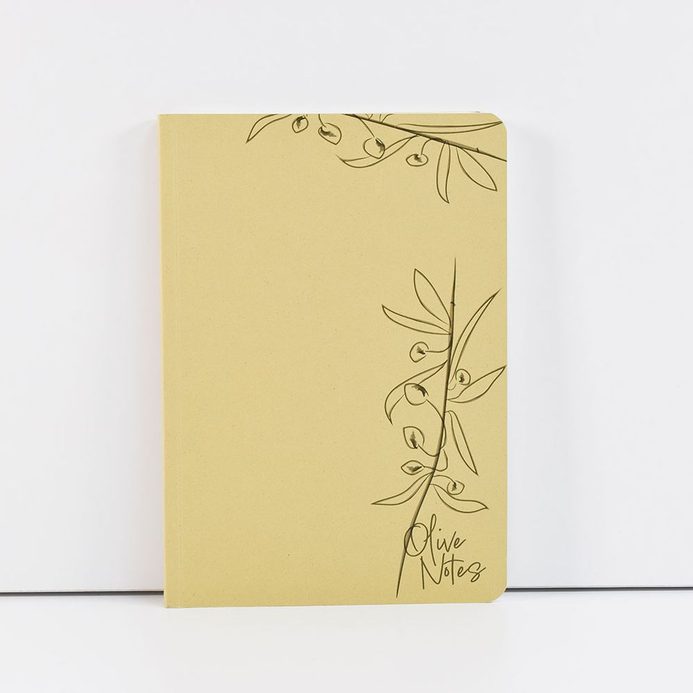 A5 Environotes Reclaimed Olive waste Notebook