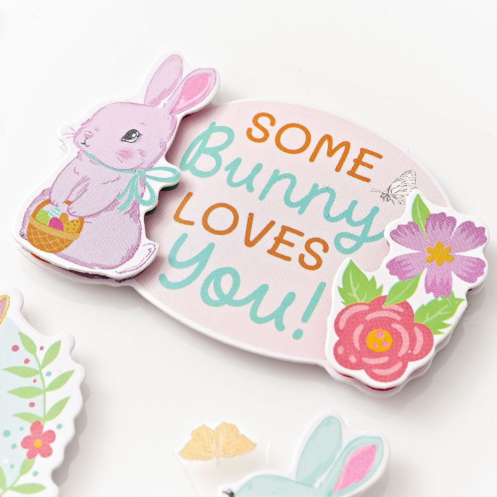 Adorable Bunny Sticker Sheet