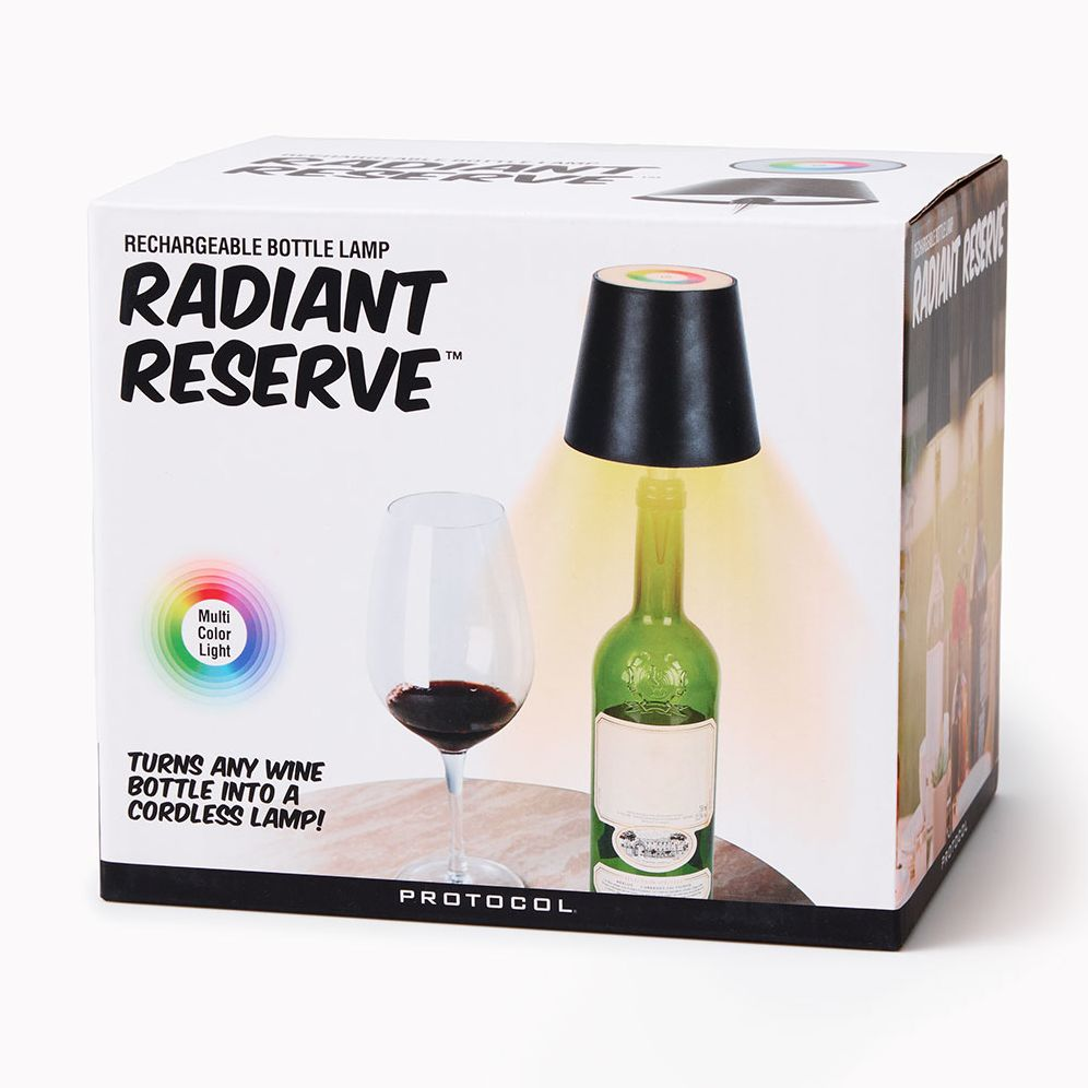 Wine Bottle Lamp with Wine Stopper