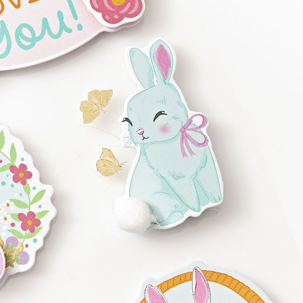 Adorable Bunny Sticker Sheet